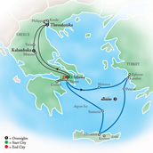 Religious Travel: Map of Locations